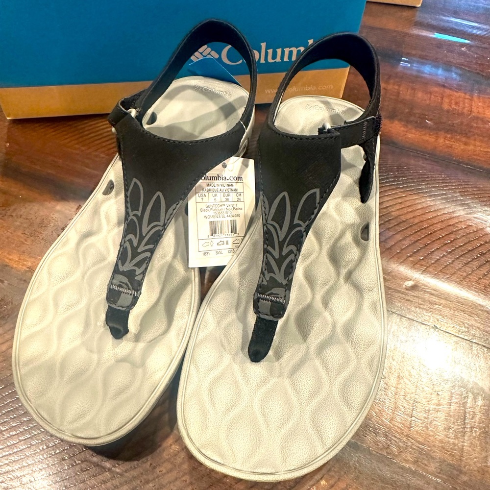 NWT Columbia womens suntech vent T sandals size 7
